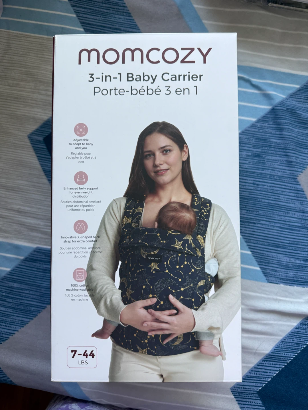 Momcozy 3-in-1 Baby Carrier – Brand New in Box