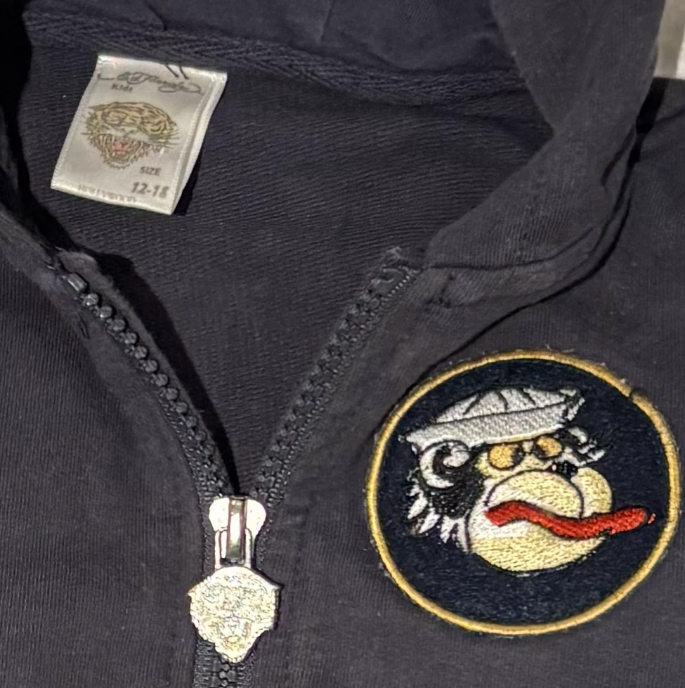 Ed Hardy Kids Zip-Up Hoodie 12-18 months - photo 2