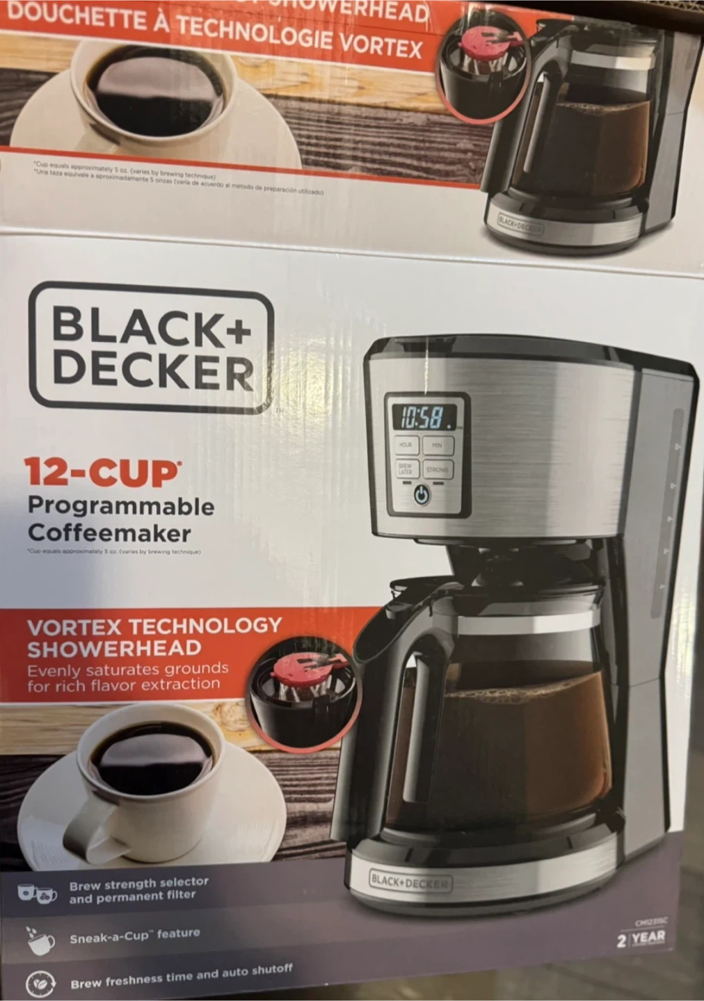 Black+Decker 12-Cup Programmable Coffeemaker - photo 2