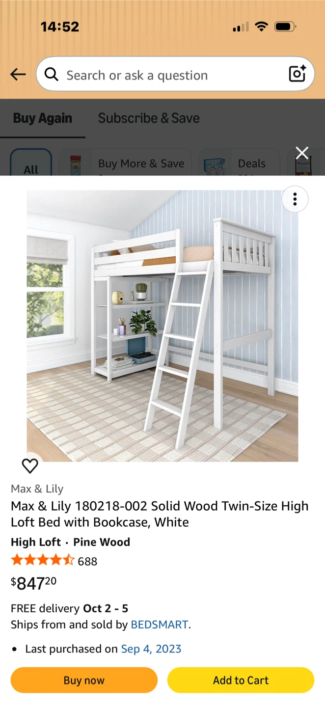 Loft bed