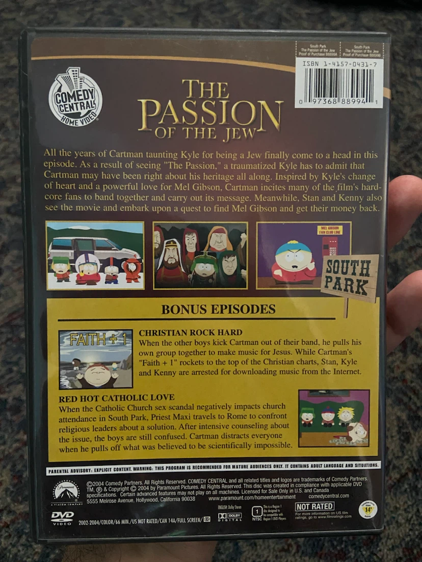 South Park: The Passion of the Jew DVD - photo 2