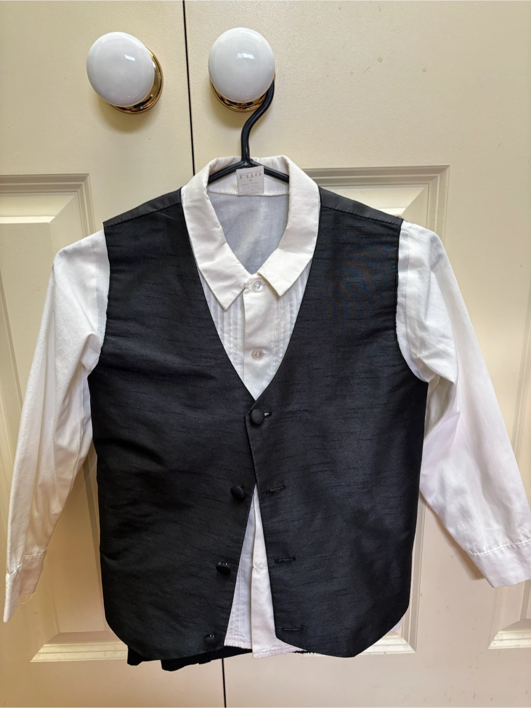 Kids Black Suit Set Size 8 - photo 2