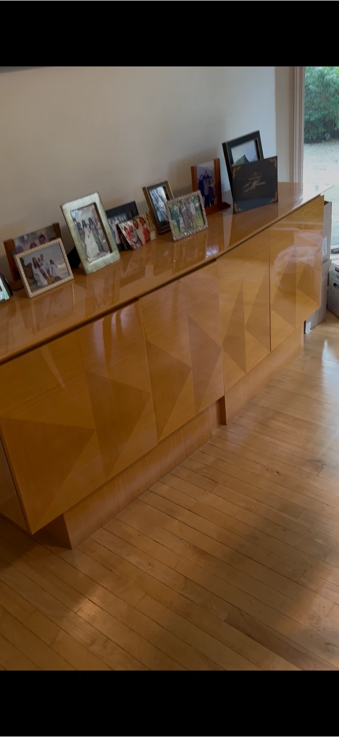 Modern Wood Sideboard Buffet Cabinet