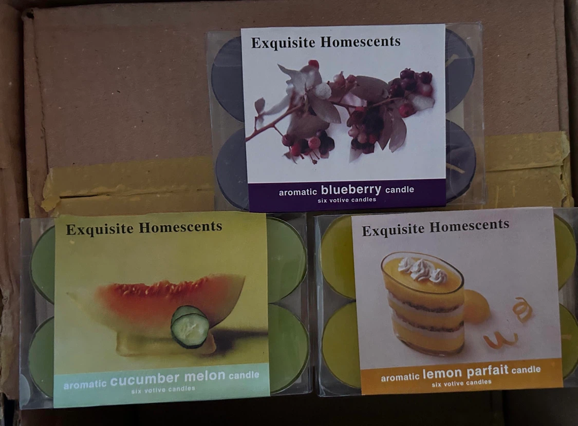 24x6=144 pieces Box of aromatic Tea Light Candles - photo 2