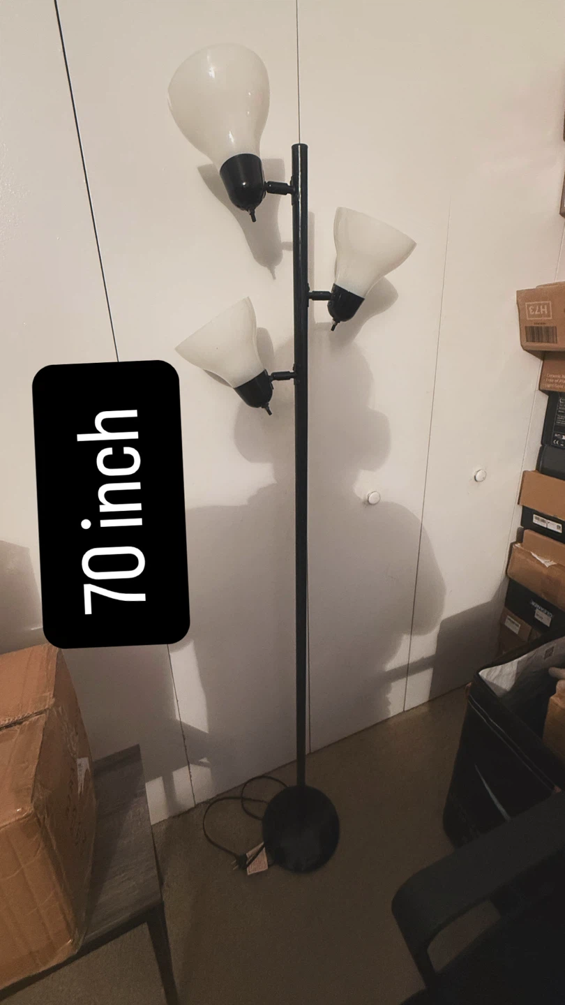 Light  Modern Tree Floor Lamp, 70-inch - photo 2