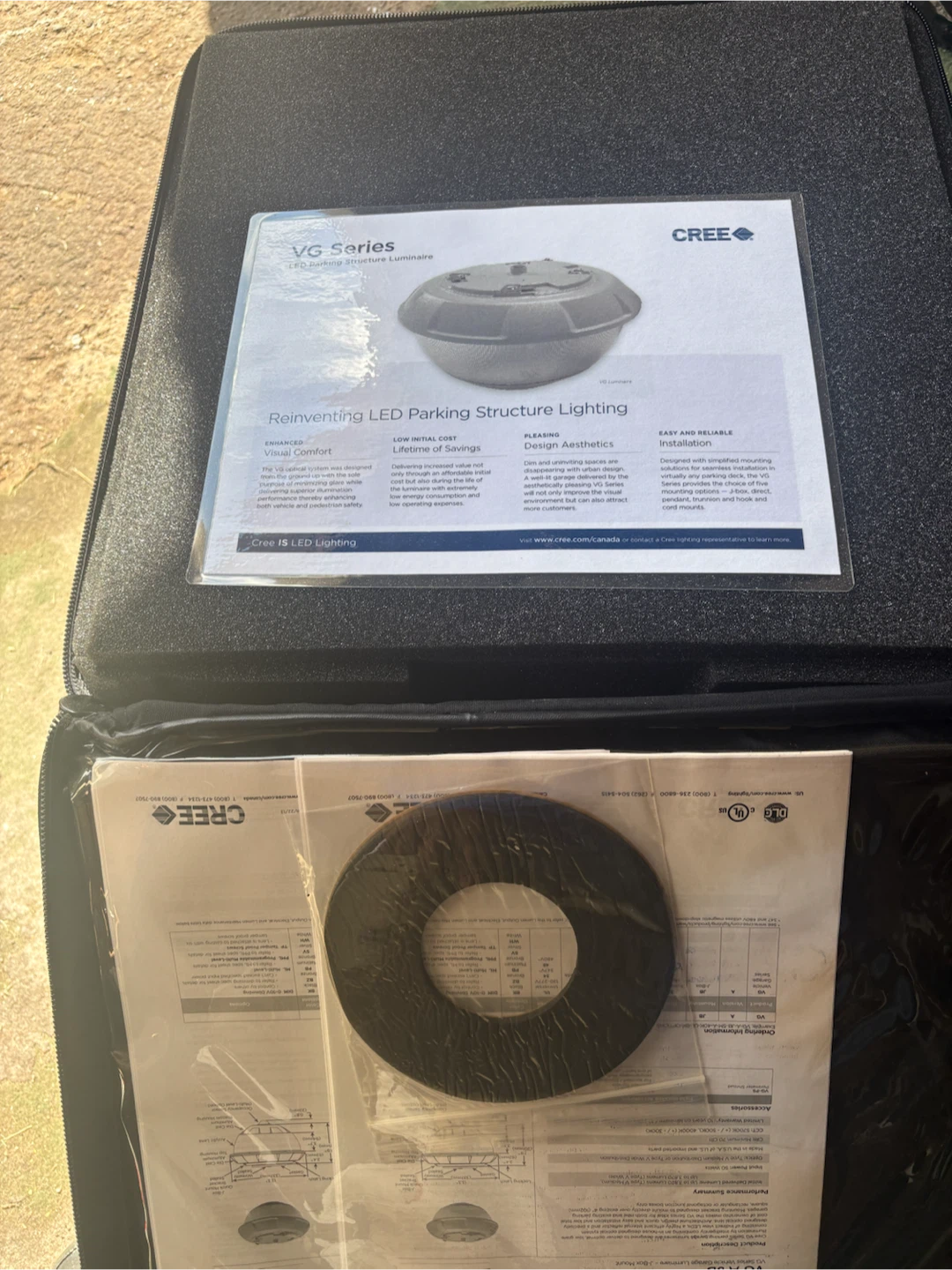 Cree VG Series Parking Garage Luminaire Demo Unit