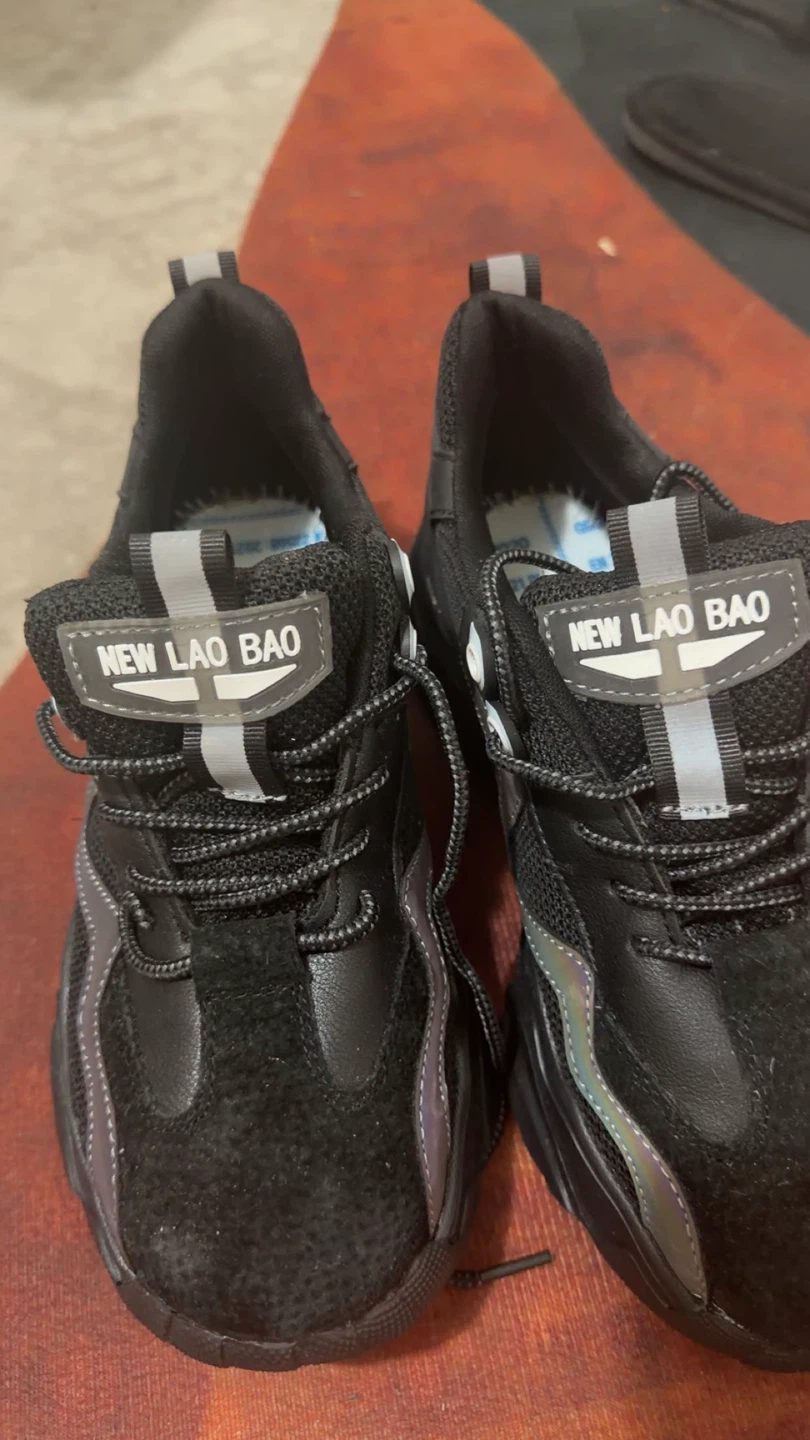 NEW LAO BAO Black Sneakers