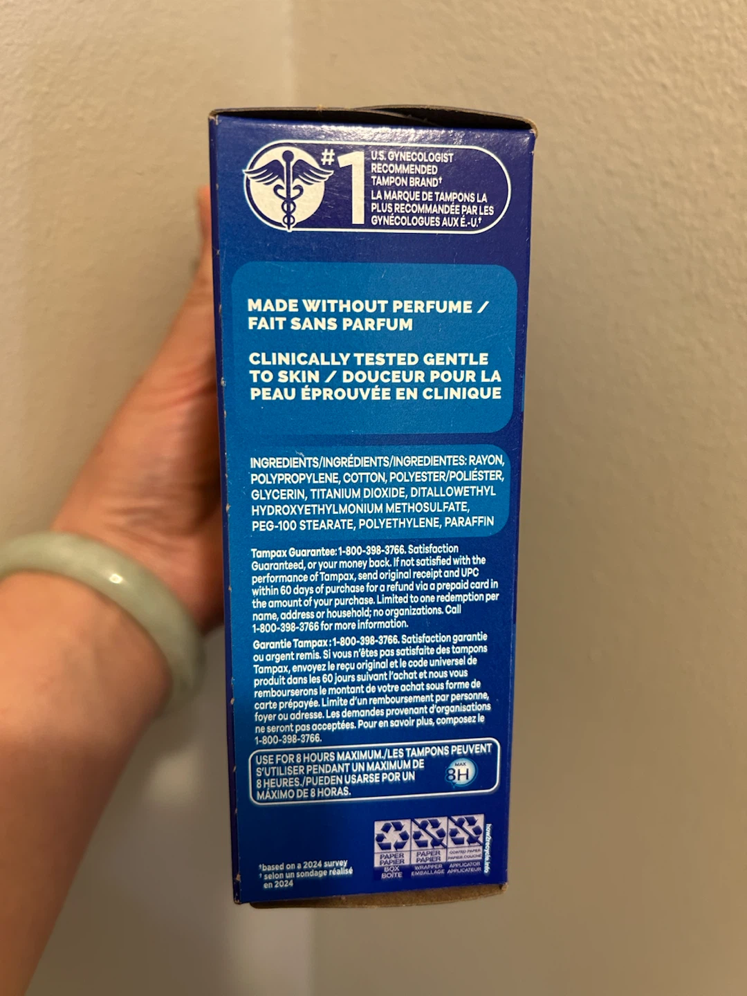 Tampax Regular Absorbency Tampons 20 Count - photo 2