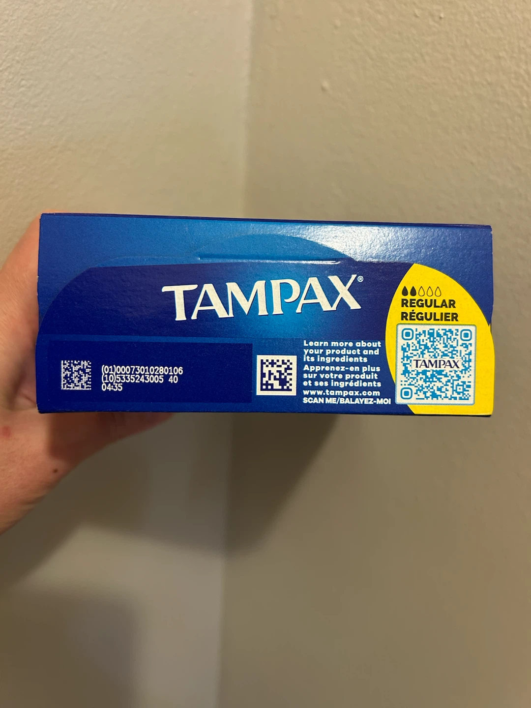 Tampax Regular Absorbency Tampons 20 Count - photo 4