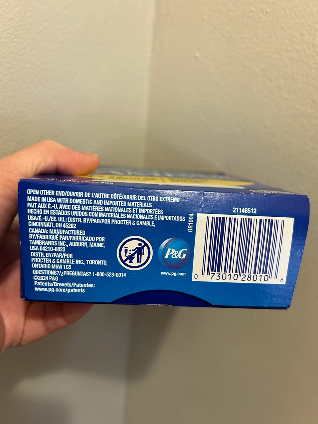 Tampax Regular Absorbency Tampons 20 Count - photo 5
