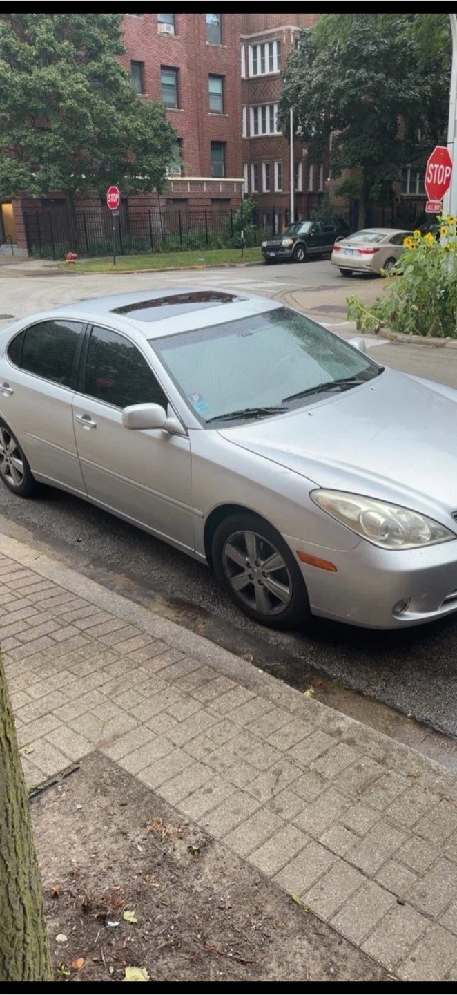 Silver Lexus ES Sedan