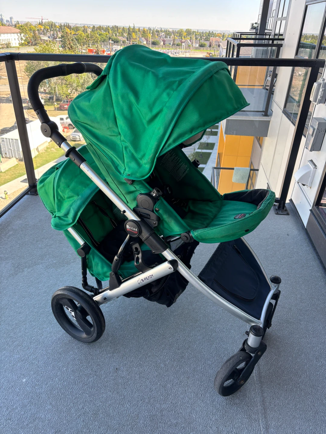 Britax B-Ready Tandem Stroller - Green - photo 2