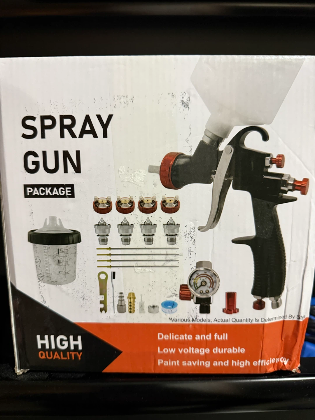 HVLP Spray Gun Kit with 3 Nozzles - photo 5