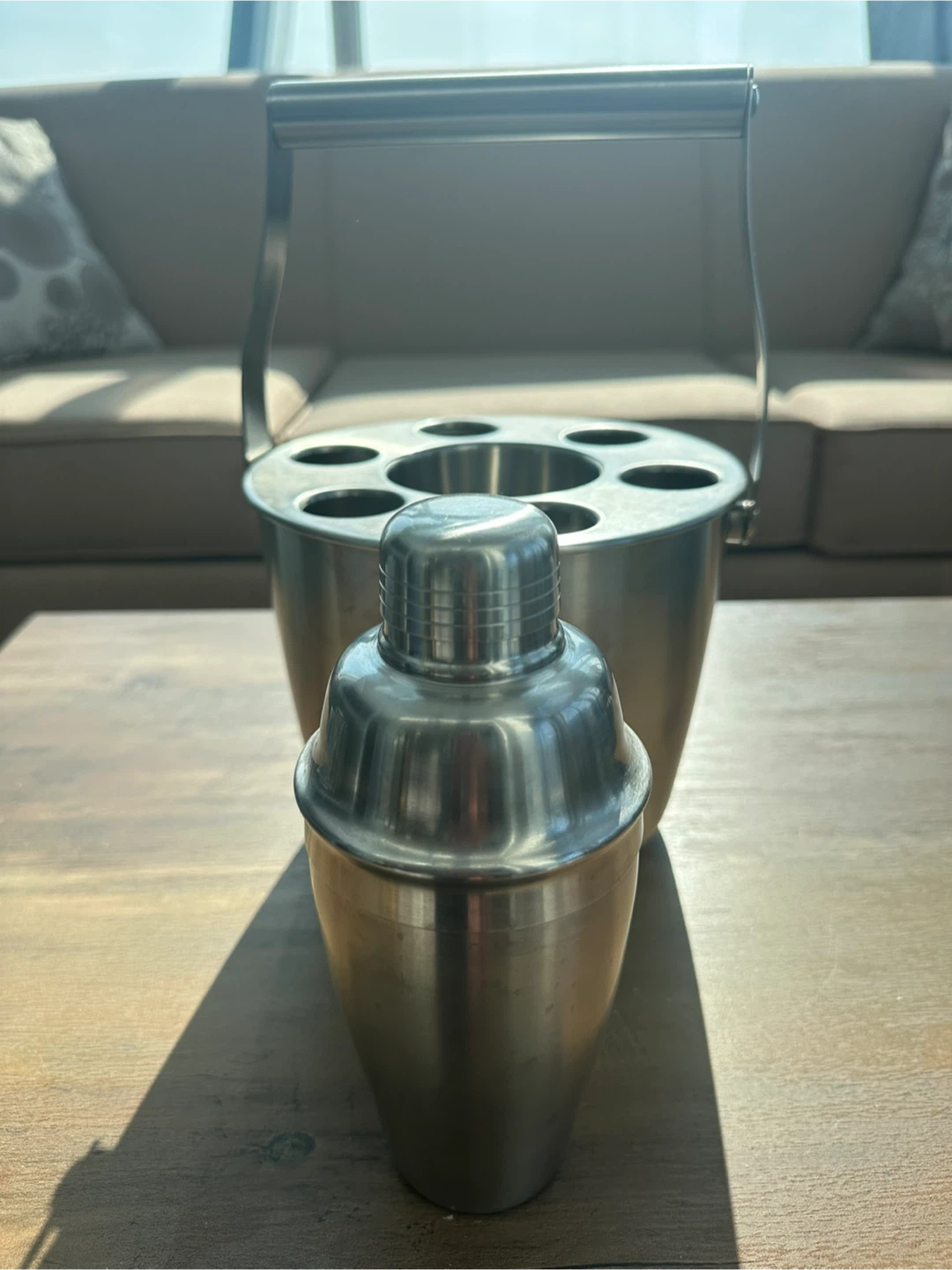 Stainless Steel Cocktail Shaker and Bucket - photo 2