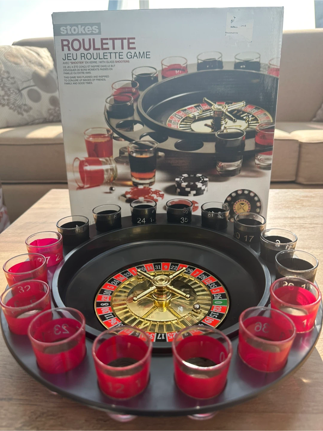 Stokes Roulette Drinking Game