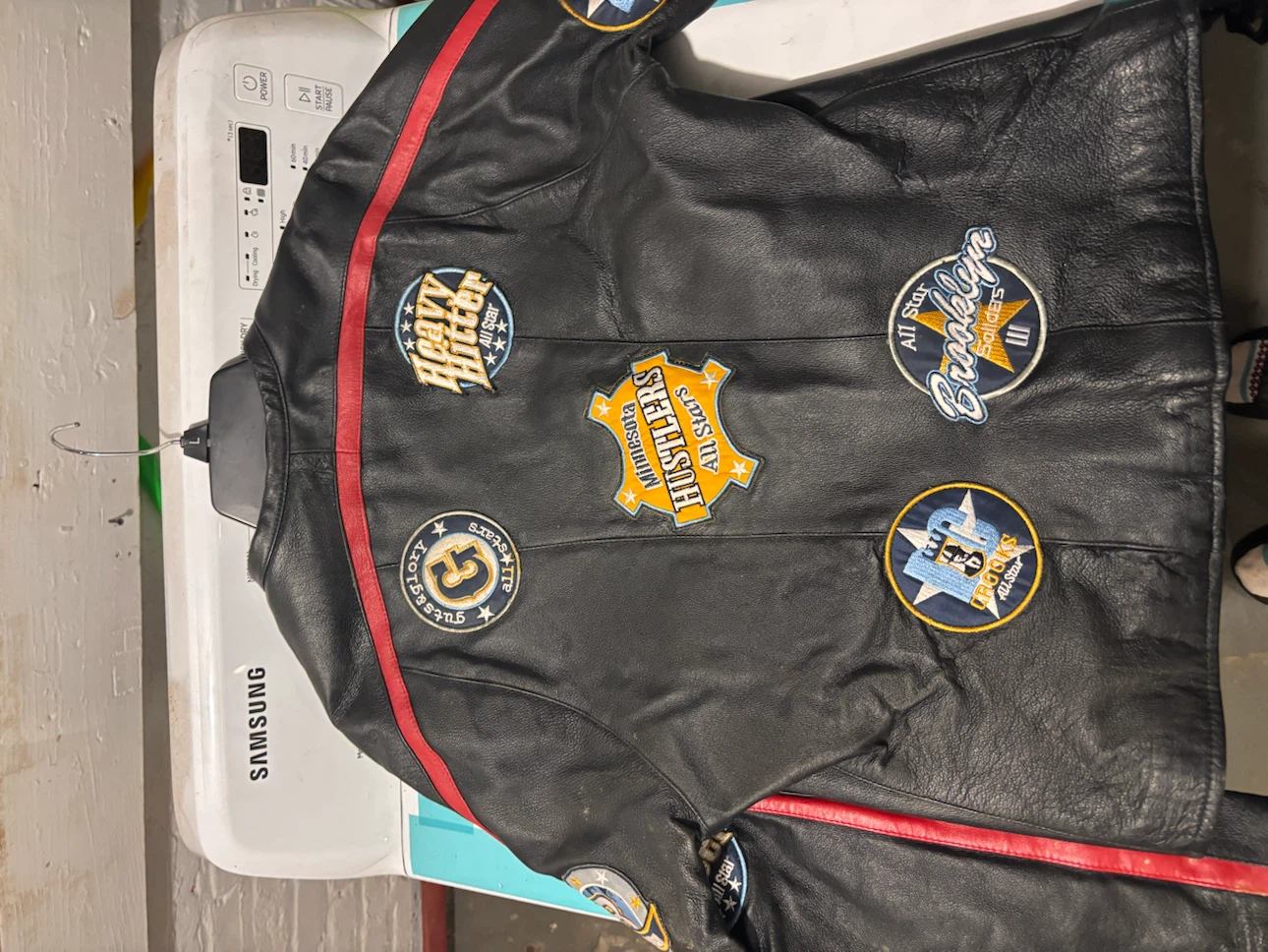 Marcia Collection Leather Patch Jacket - photo 2