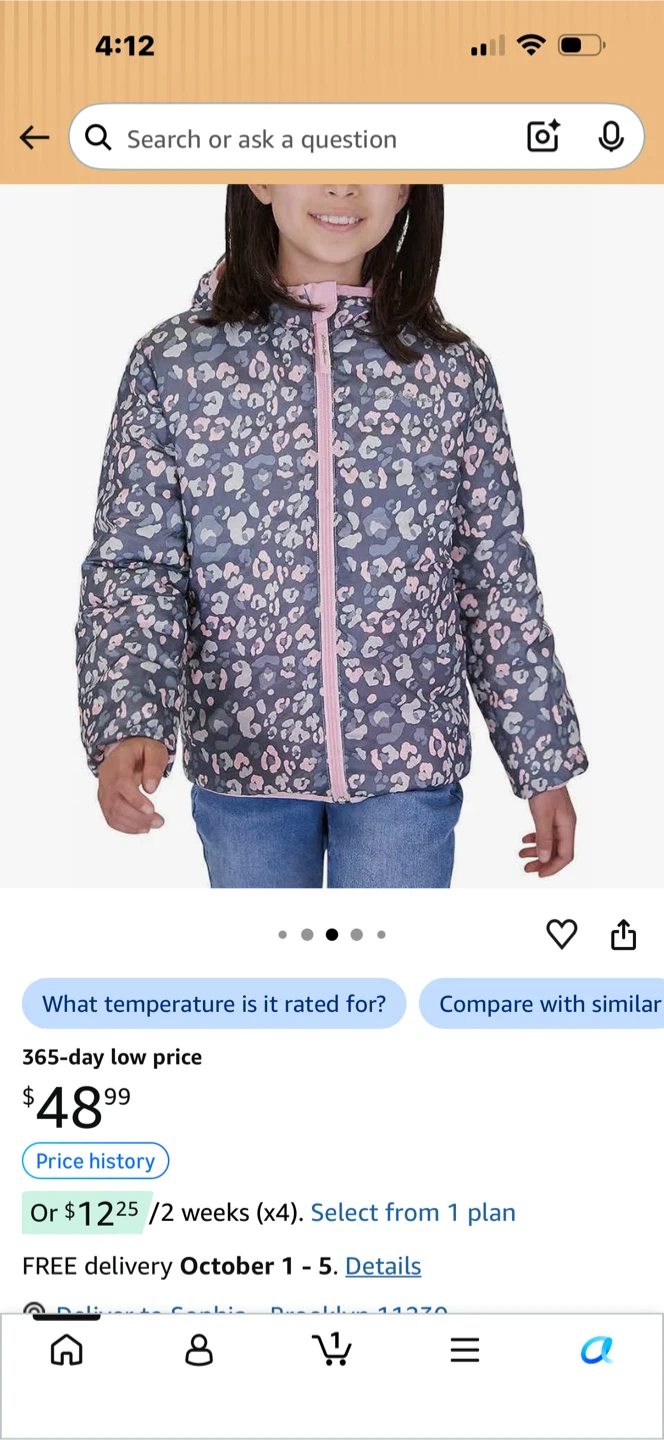 Eddie Bauer Kids Reversible light  jackets