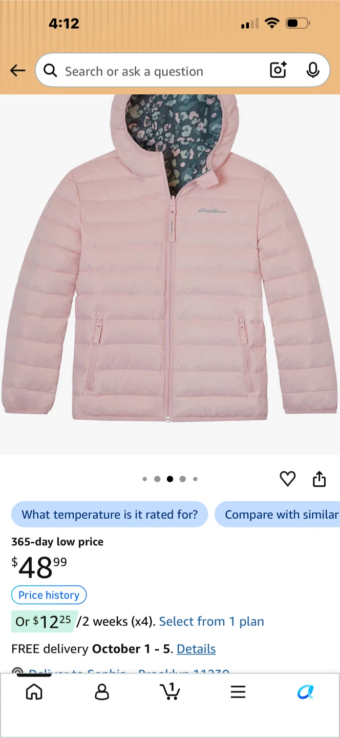 Eddie Bauer Kids Reversible light  jackets - photo 3