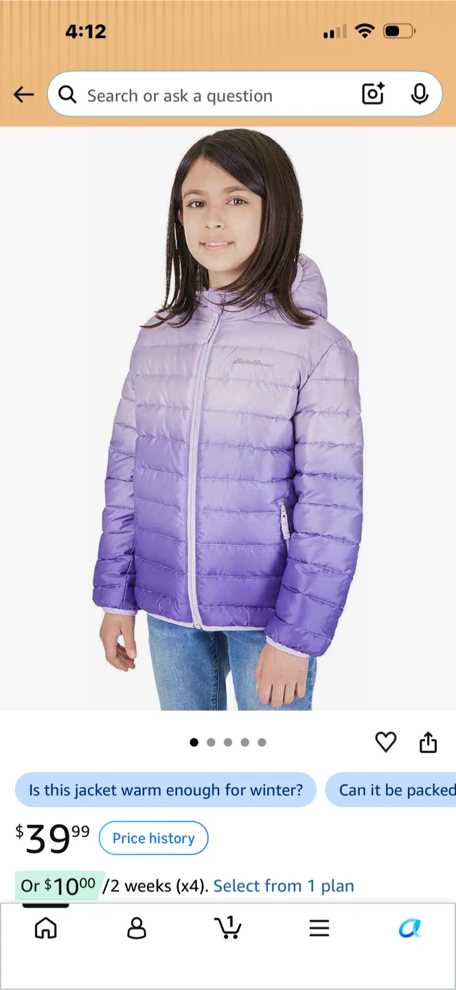 Eddie Bauer Kids reversible light jacket - photo 2