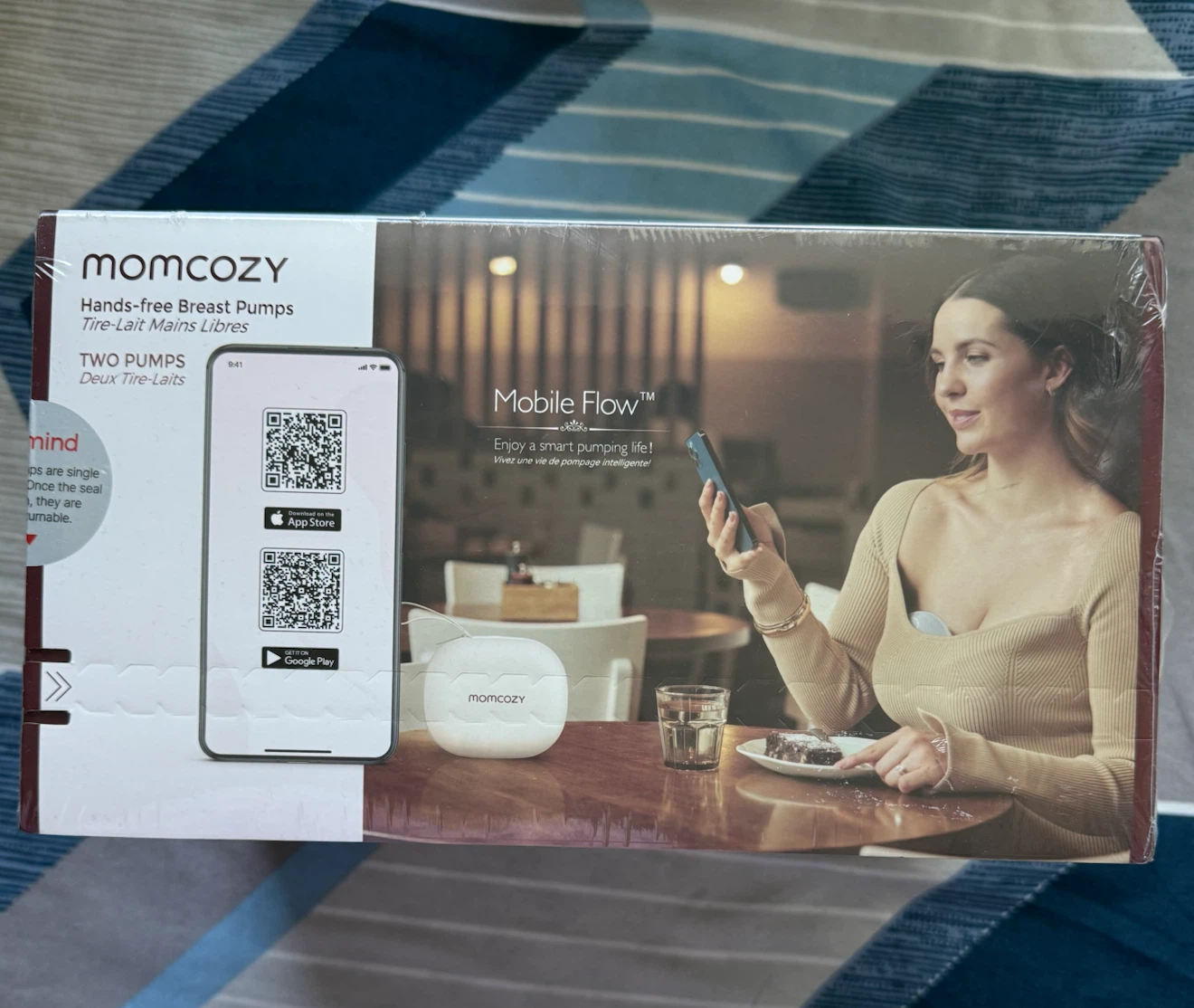 Momcozy Mobile Flow™ Double Wearable Breast Pump - photo 2