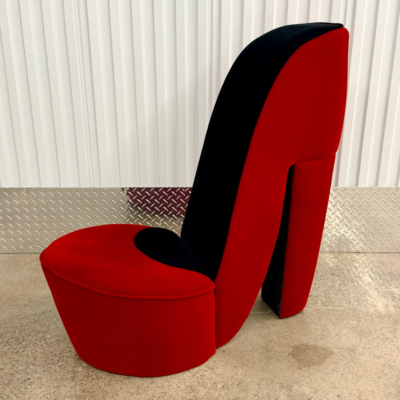 Velvet High Heel Chair - photo 5