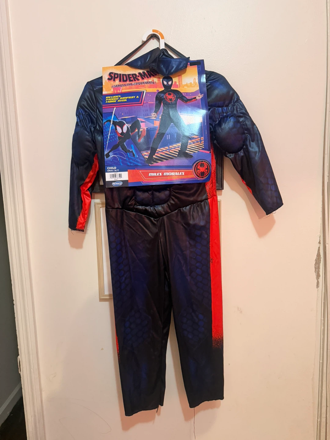 Miles Morales Spider-Man Costume Child Small 6/7 - photo 2