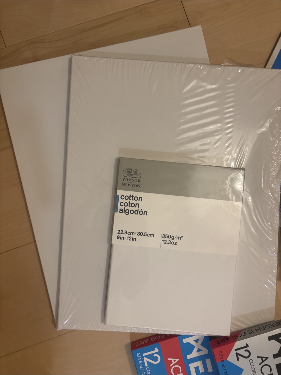 Art Supply Bundle Eaesle, canvas, paint, brushes and more - photo 4