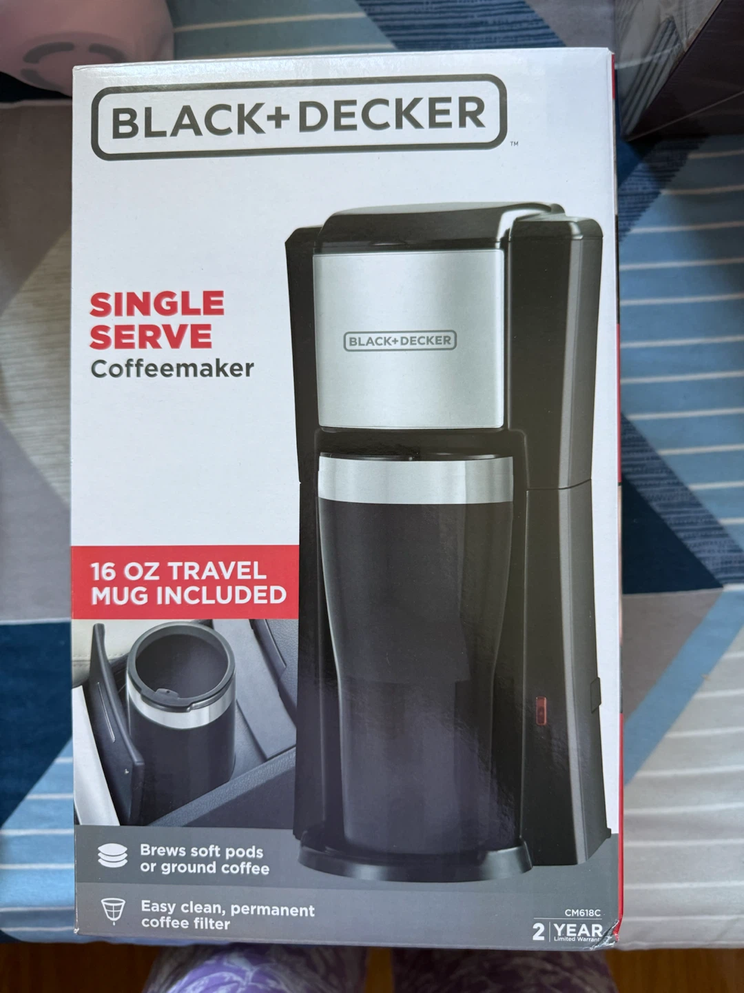 BLACK+DECKER Single-Serve Coffee Maker