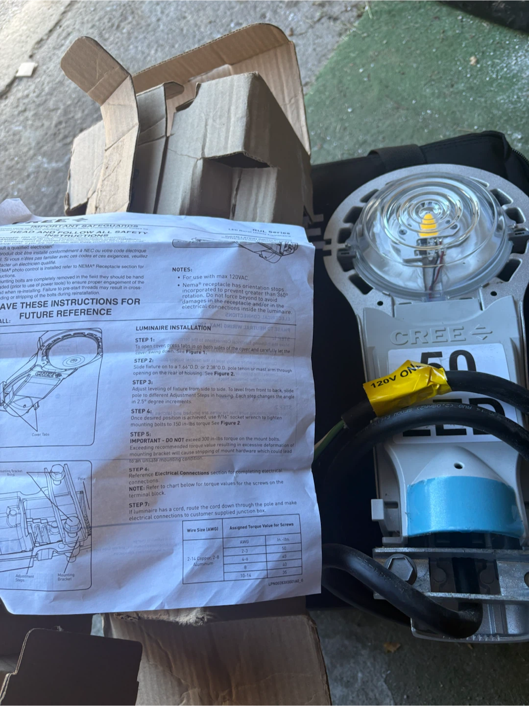 Cree LED Rural Utility Luminaire
