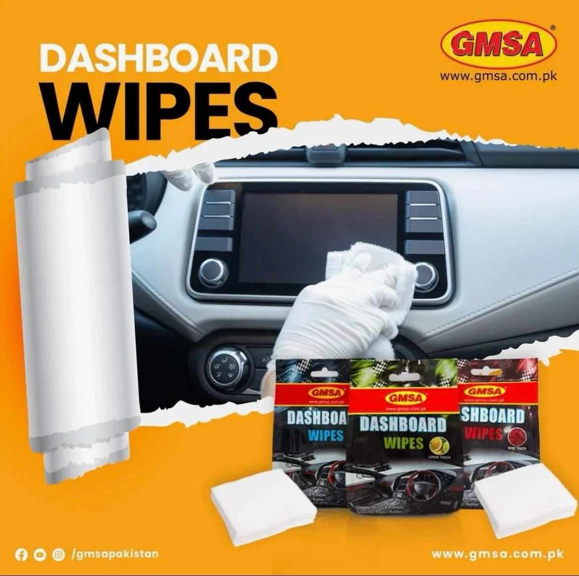 GMSA Jasmine Touch Dashboard Wipes - photo 2