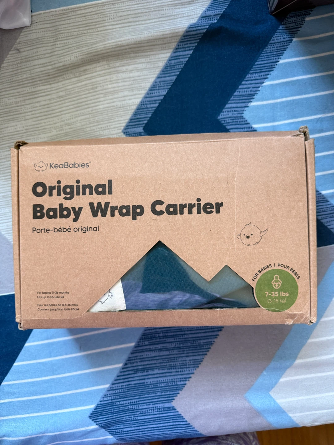 KeaBabies Original Baby Wrap Carrier