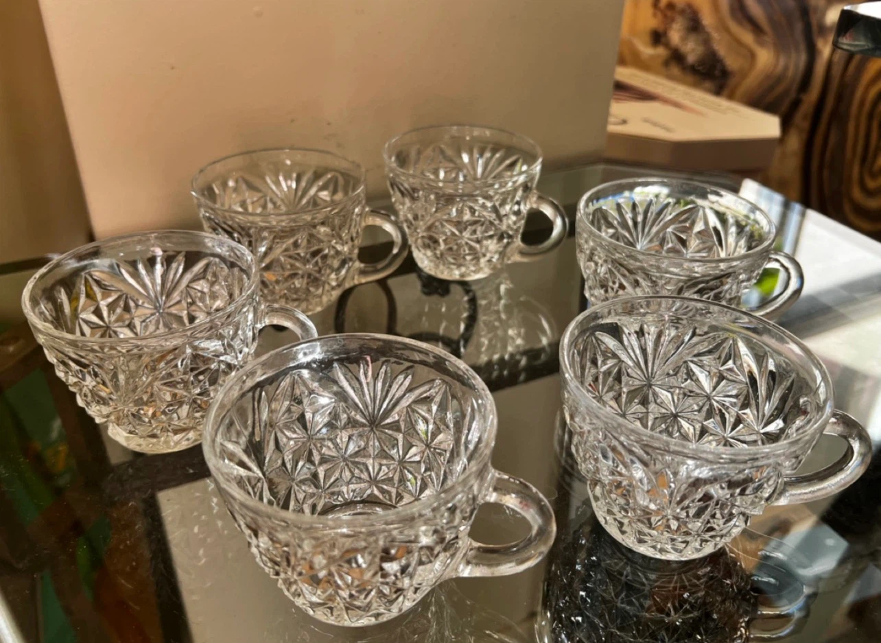Vintage Crystal Punch Bowl Set - photo 3