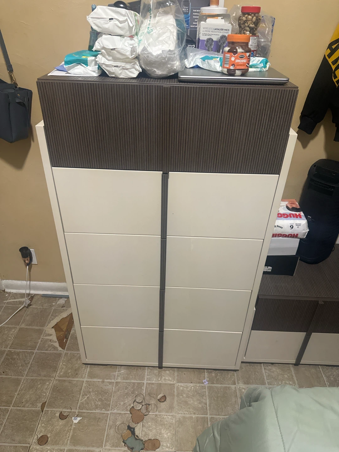 Modern Two-Tone Bedroom Dresser