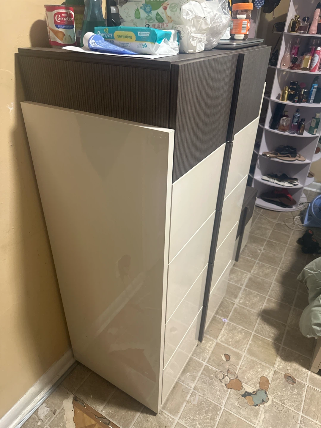 Modern Two-Tone Bedroom Dresser - photo 2