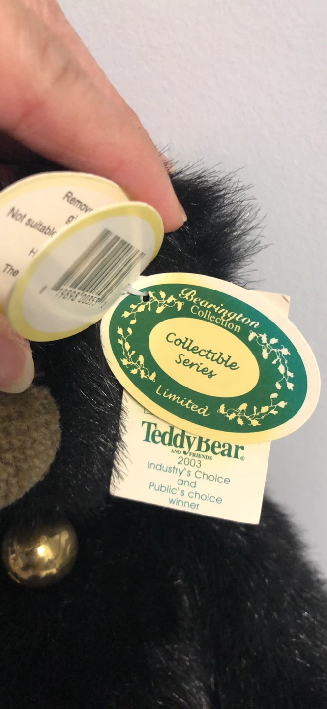 The Bearington Collectible Series Limited Edition Teddy Bear - photo 3
