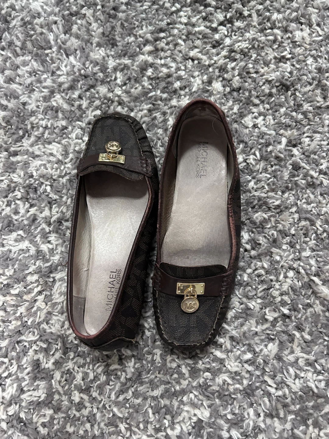Michael Kors Signature Logo Loafers