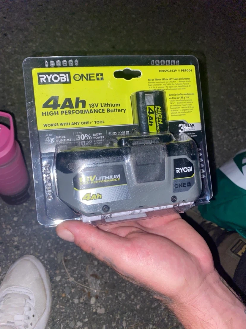 Ryobi One+ 18V 4Ah Lithium High Performance Battery