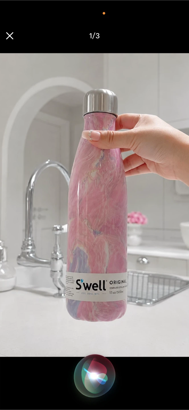 S'well Original Stainless Steel Water Bottle 17oz/500ml