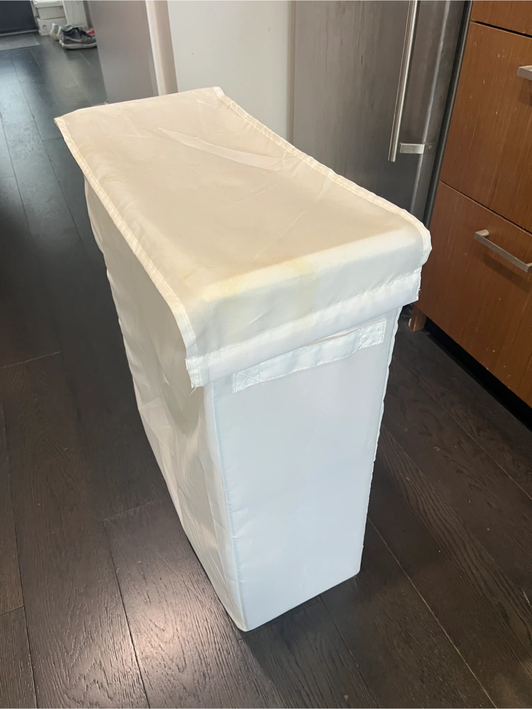 Ikea SKUBB Laundry bag with stand, white, 80L (21 gallon)