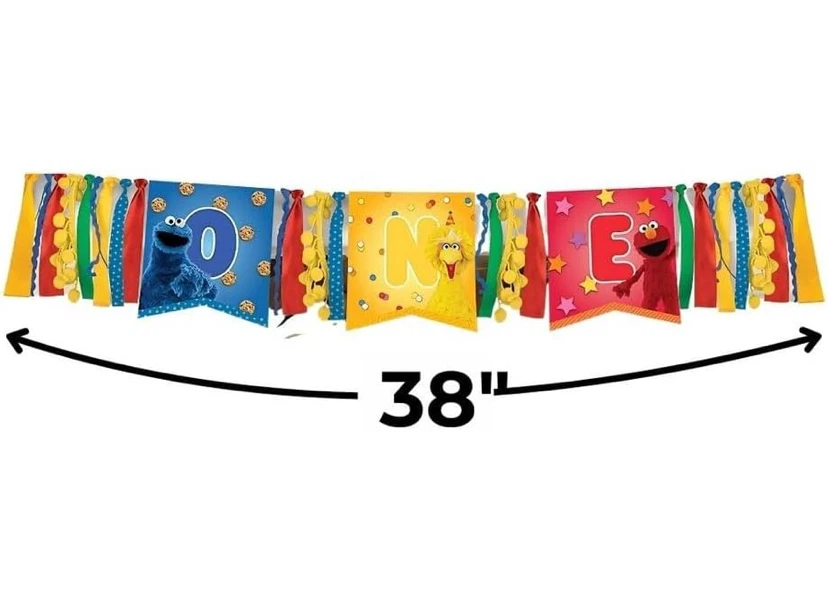 Sesame Street One High Chair Banner - photo 4