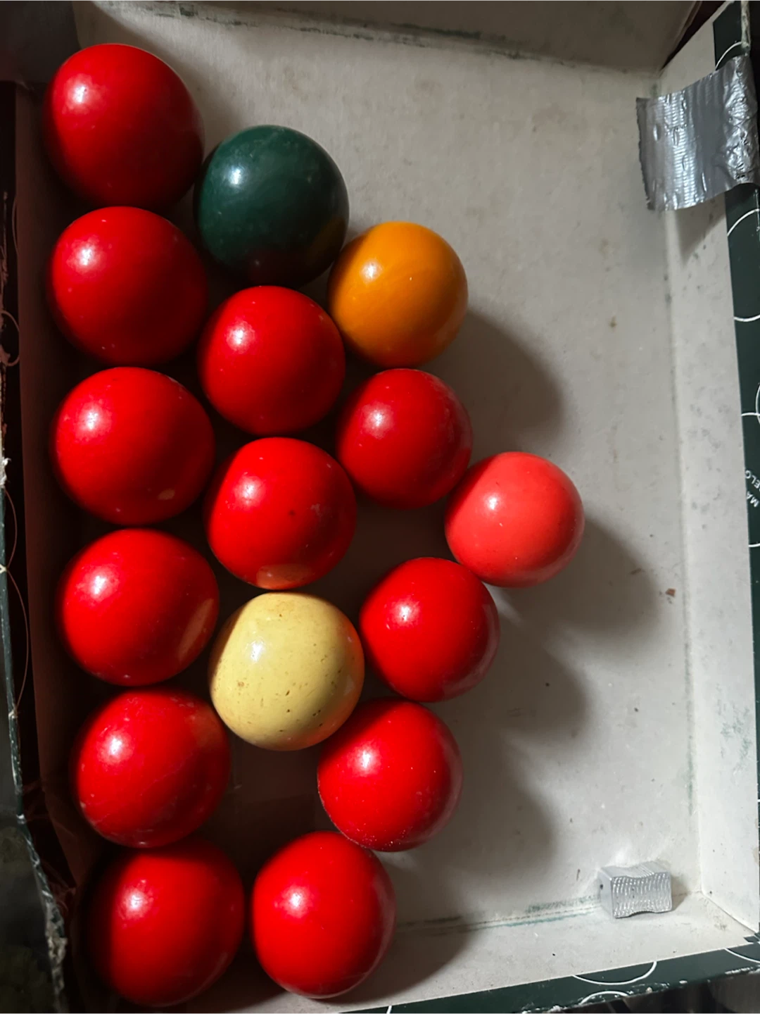 Vintage Aramith Belgium Snooker Balls Set (Partial)