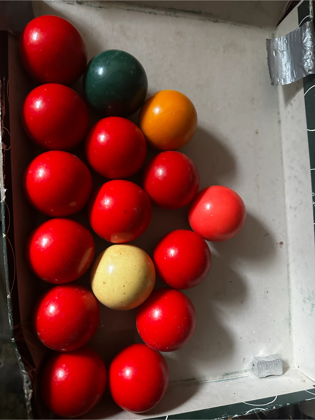 Vintage Aramith Belgium Snooker Balls Set (Partial) - photo 2