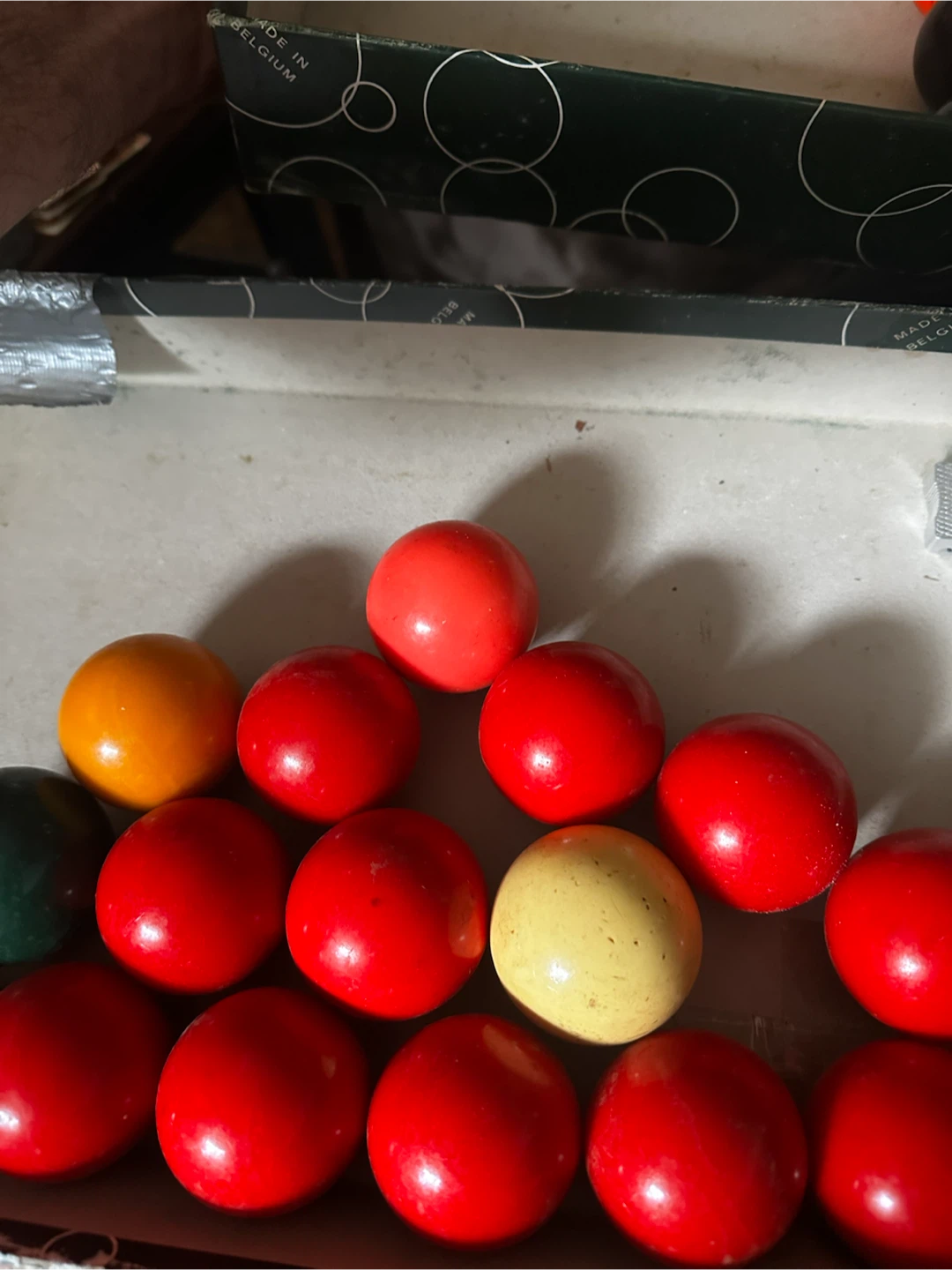 Vintage Aramith Belgium Snooker Balls Set (Partial) - photo 3