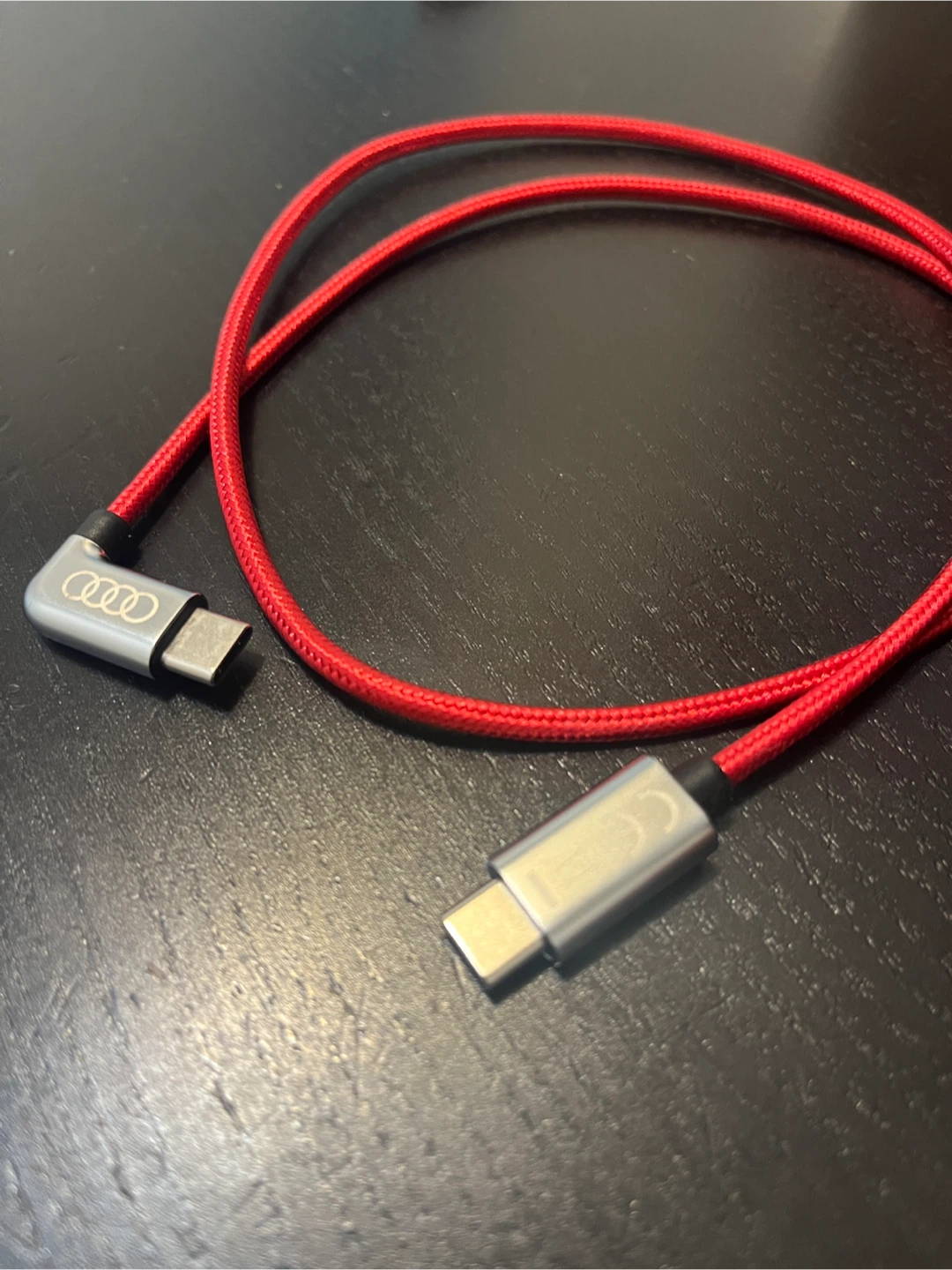 Audi Type C to Type C Charging Cable
