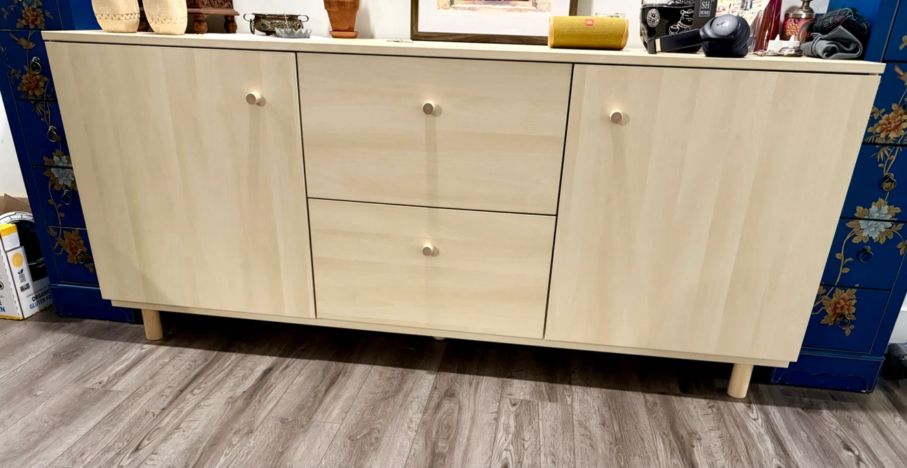 IKEA ERSNÄS Sideboard in Birch Effect