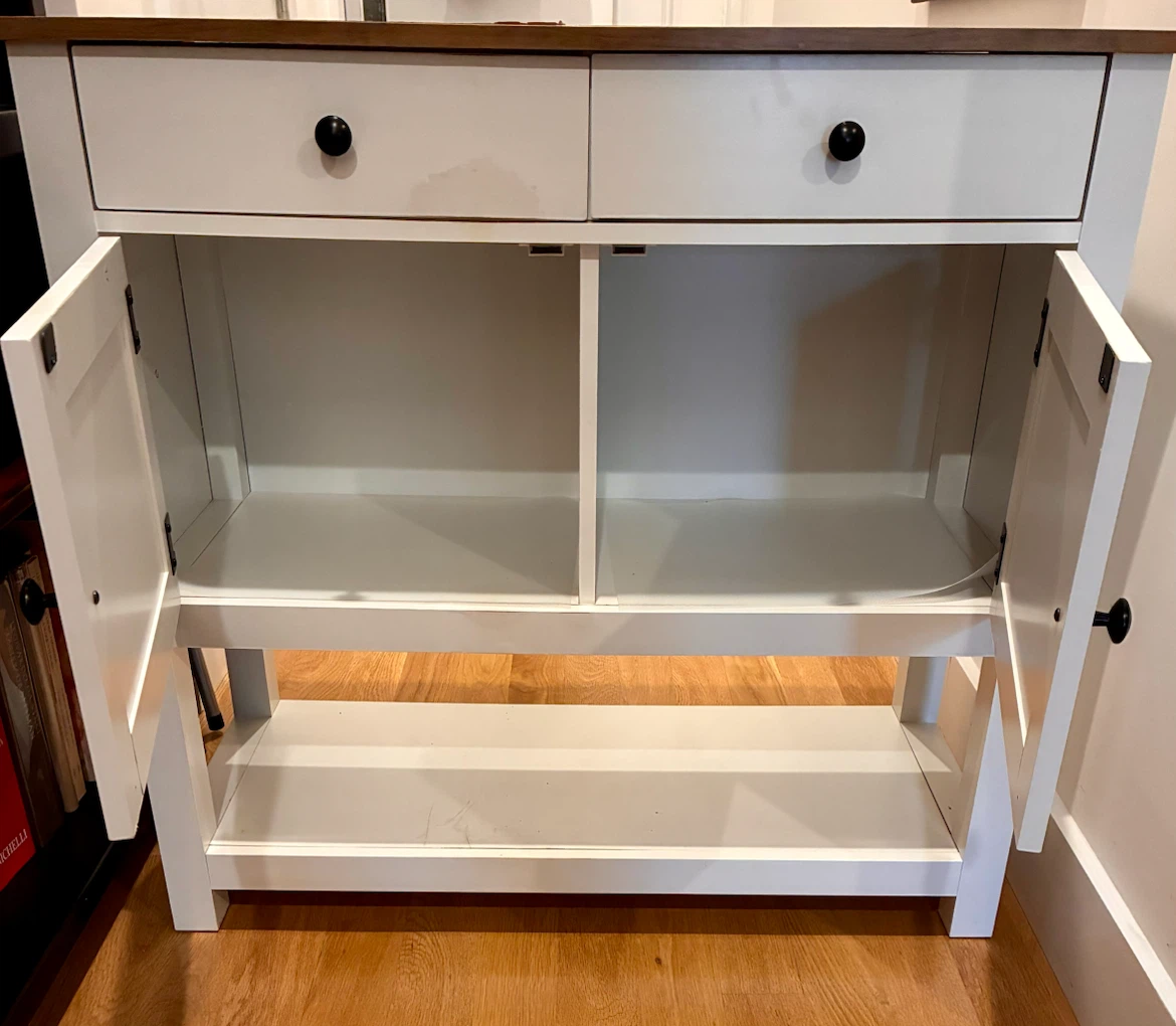 Kitchen Console Table with Storage - photo 3