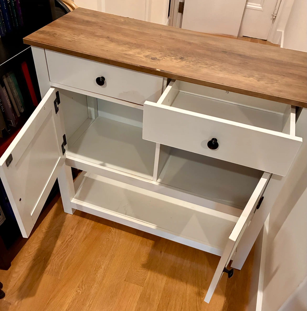 Kitchen Console Table with Storage - photo 4