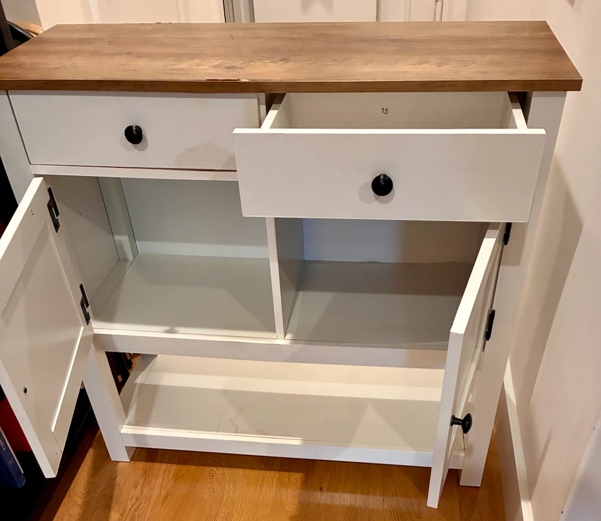 Kitchen Console Table with Storage - photo 5