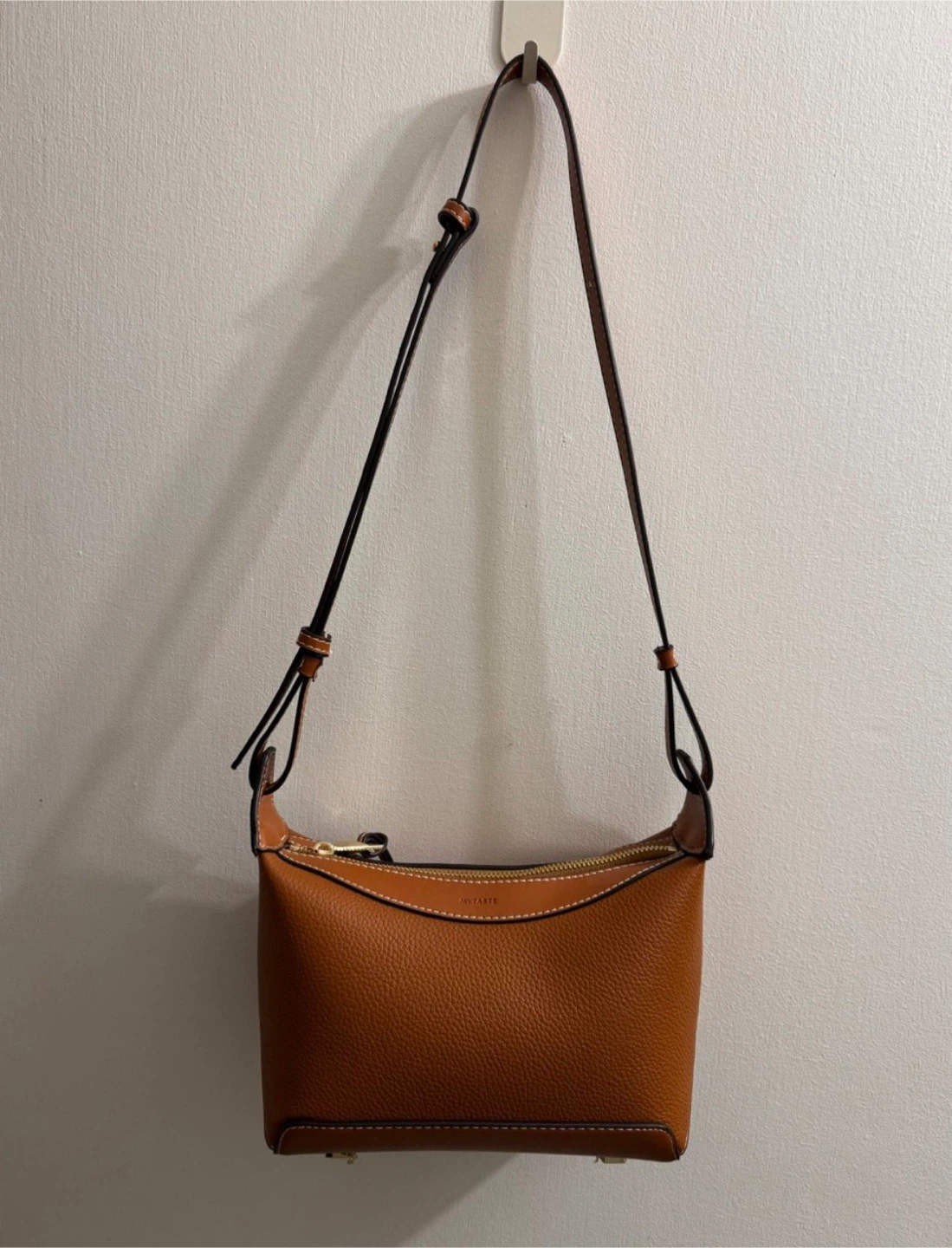 Mytaste Brown Leather Crossbody Bag - photo 2