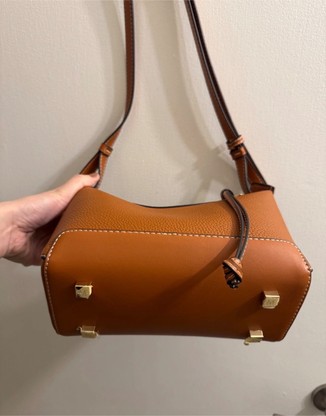 Mytaste Brown Leather Crossbody Bag - photo 3